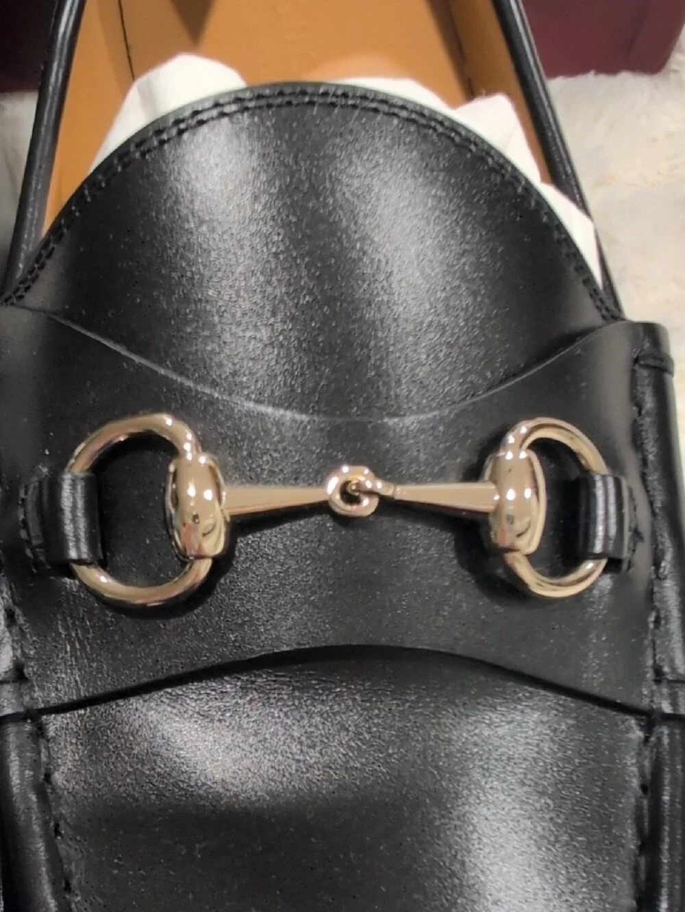 Gucci polished black